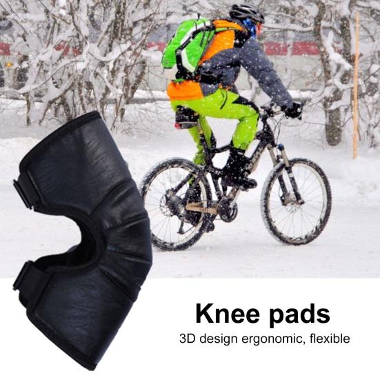 1 pár šle na nohy Návleky na nohy Hřejivé Tlusté Plyšové Větruodolné Proti chladu Elastické Nastavitelné Unisex Vodotěsné Jízda na motocyklu Lyžování Zimní chrániče kolen