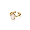 Trendy Zircon-Studded European and American Fashion Ring for Daily Wear
