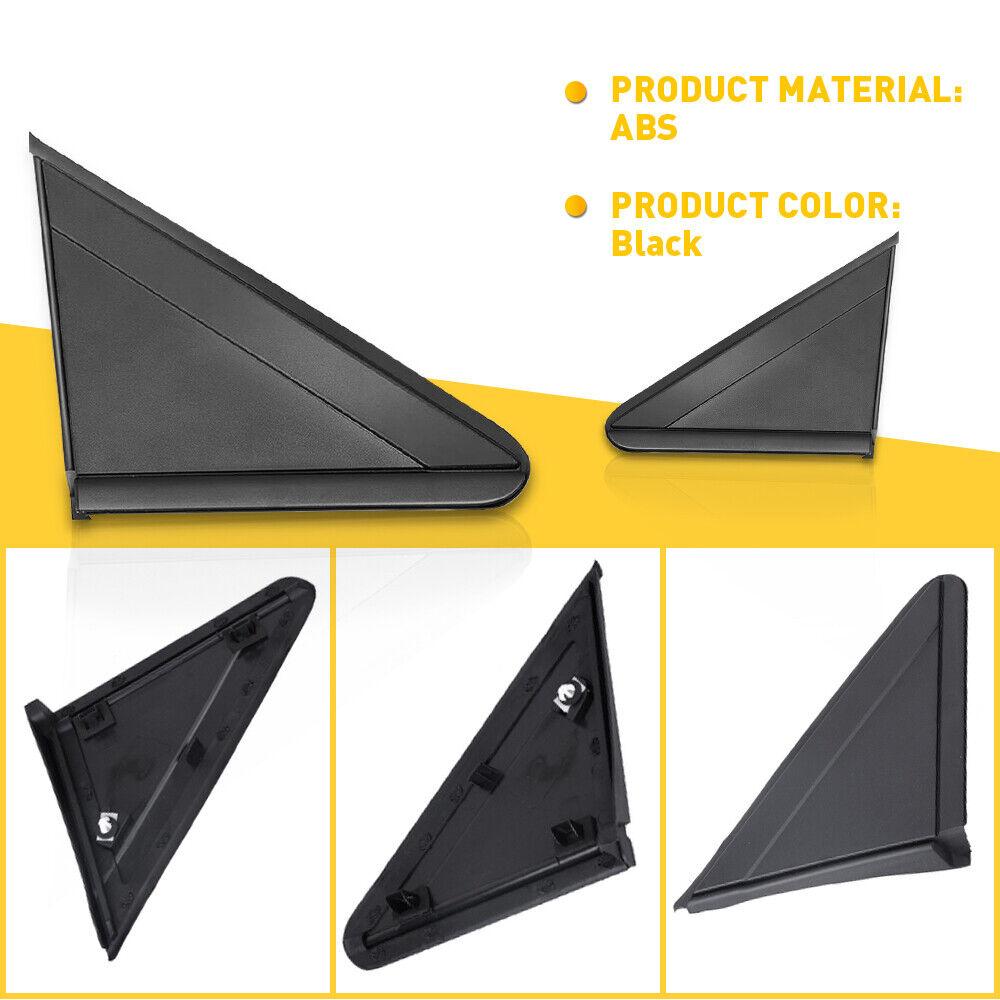 2× Mirror Corner Triangle Molding Fender For Grand Caravan Town & Country 08-20