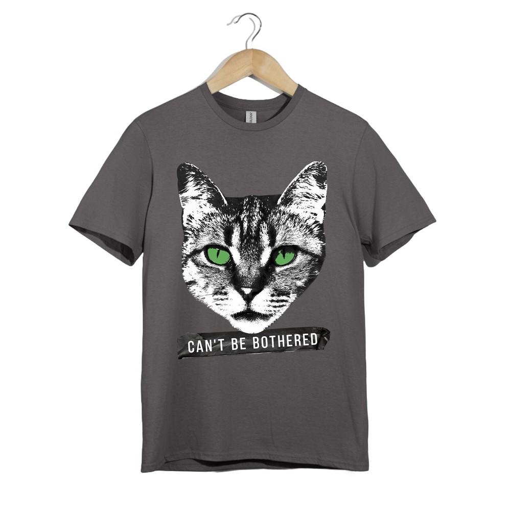 

Show off your mood with this hilariously relatable Can’t Be Bothered cat T-shirt S