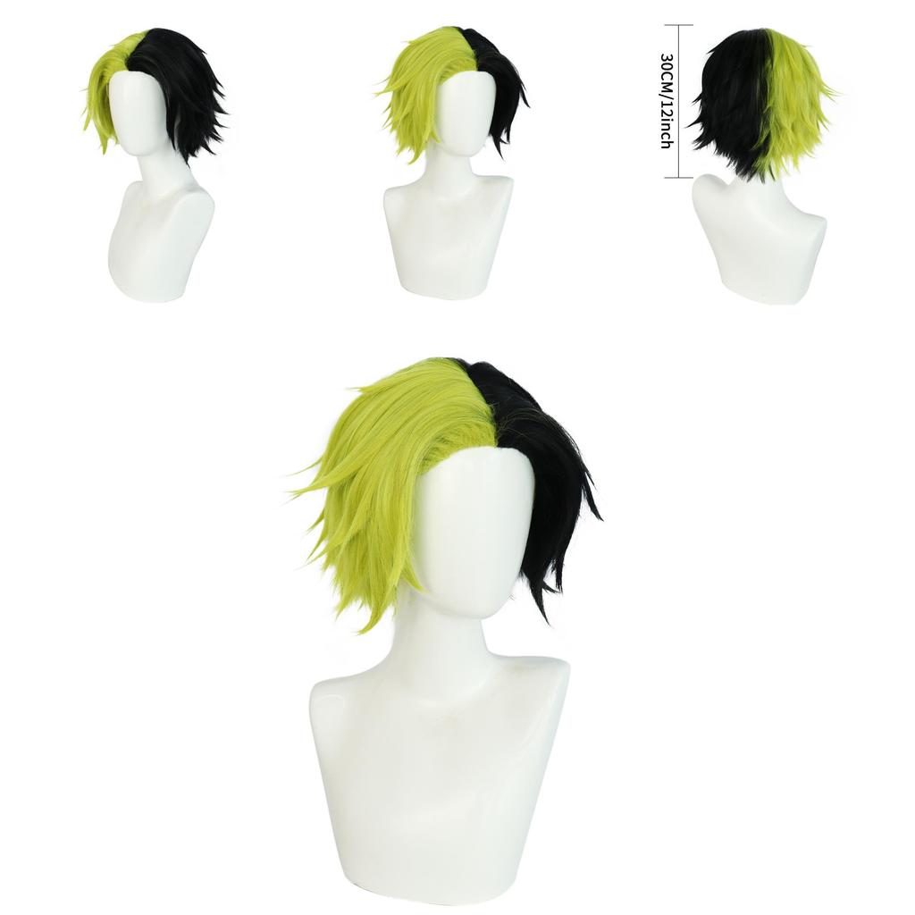 Mashle Magic And Muscles Cosplay Wig For Men With Hightemperature Silk Material