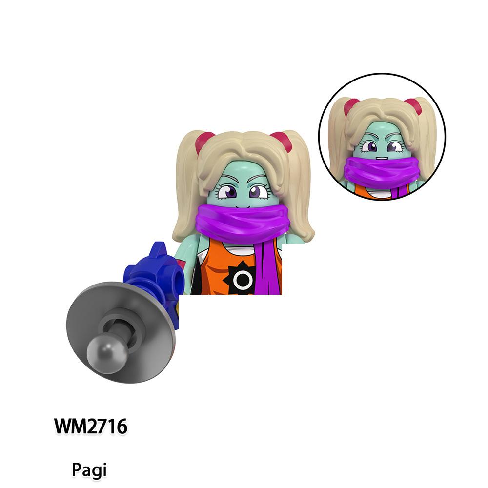 WM6184 WM6183 WM6182 BANDAI DRAGON BALL Aventura Japonesa Anime Película Mini Programa Muñeco Puzle Infantil Regalo Juguete de Acción