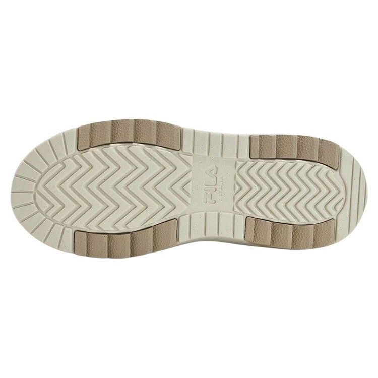 Fila Rosetta Zapatos Coloridos Moda Versátil Absorción de Impactos Zapatillas de Skate de Caña Baja Mujer zapatilla Gris Amarillo Verde F12W331207FML