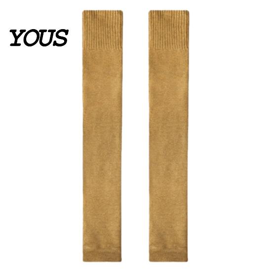 Outdoor Cold Protection Leggings Thickened Over-the-knee Leg Warmers for Women, Soft Thermal Sleeves, Winter Women Anti-slip Long Knee High