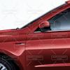 WZQD9 3D Metal For SKODA Sport Line Lettering Side Wing Emblem Car Sticker Body Decoration Kodiaq Karoq Superb Octavia Yeti Rapid 4x4