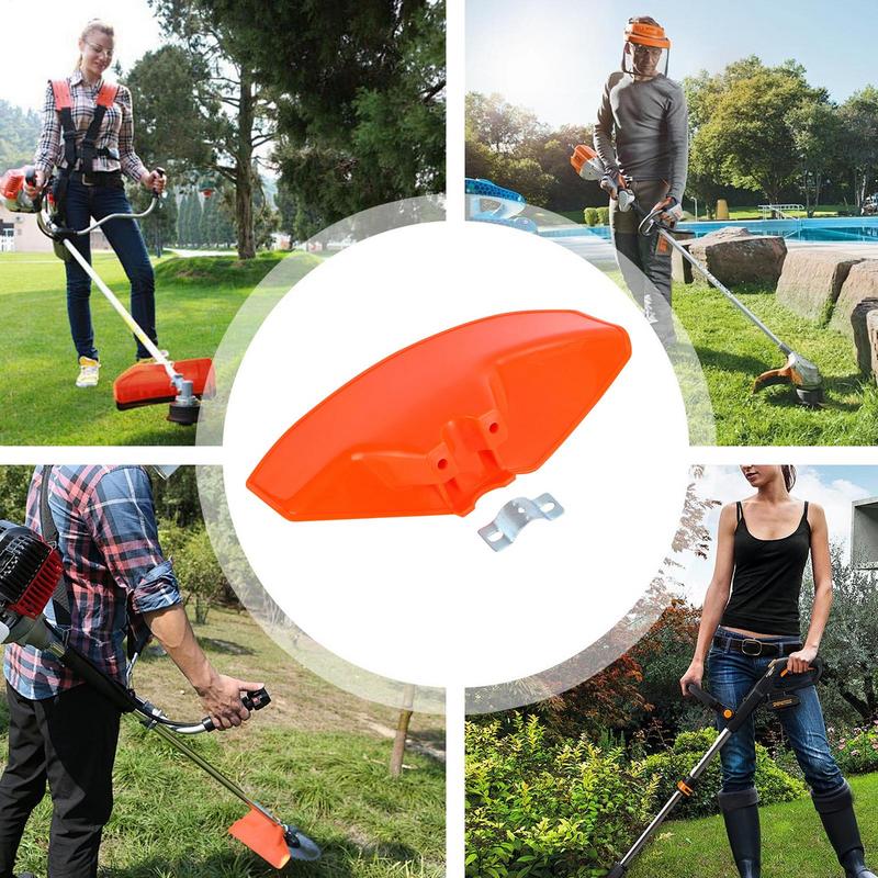 Brush Cutter Guard Grass Trimmer Guard Protection Cover Garden Repair Maintenance Strimmer Shield Parts for 26-28mm Tube