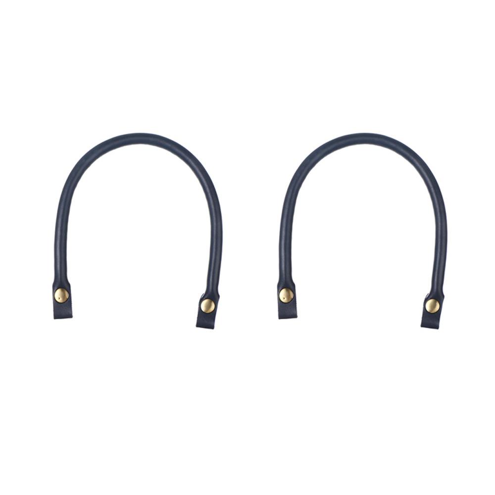 2Pcs Fashion PU Leather Shoulder Bag Strap Detachable Replacement Bag Handles Solid Color Clasp Bag Belt Bag Accessories