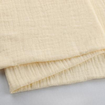 Doppelter Baumwollgaze Stoffe Baby Krepp Weicher Stoff für Handgemachtes DIY Nähen Babydecke Pyjama Kinderkleidung Einfacher Stoff