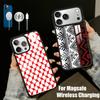 P-Palestinian HattA Head-Band Pattern Phone Case For iPhone17,16,15,14,13 Plus,Pro Max Magnetic For Magsafe Wireless Charging