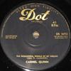 7inch Record CARMEL QUINN  The Wonderful World Of My Dreams DS16752 DOT RECORDS 1965 UK Pop Used