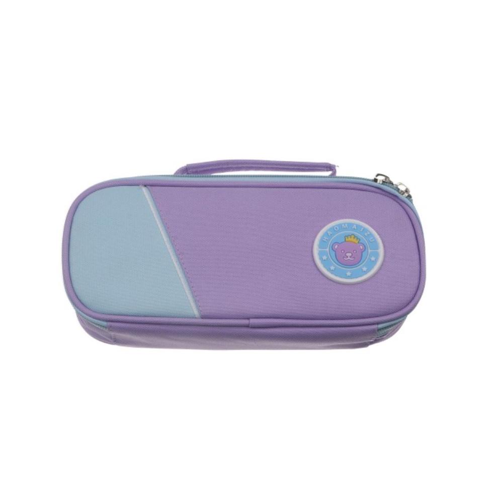 

Органайзер для хранения карандашей, пенал, сумка для ручек, пенал, подарок на день рождения фиолетовый