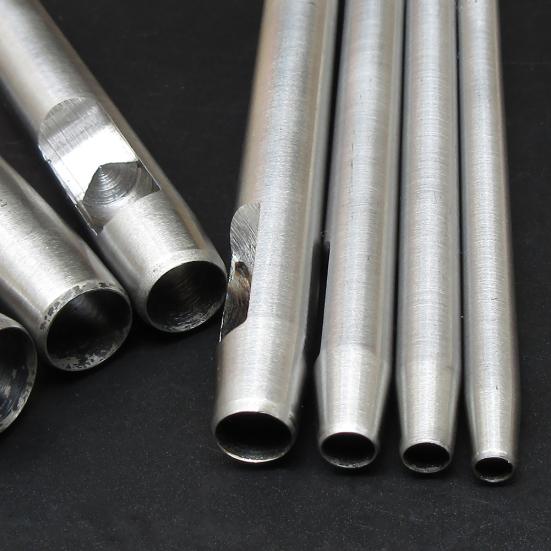 1 Stück 3,5 mm Stahl Hohlledergürtel Rundlocher DIY Locher Bohrwerkzeug