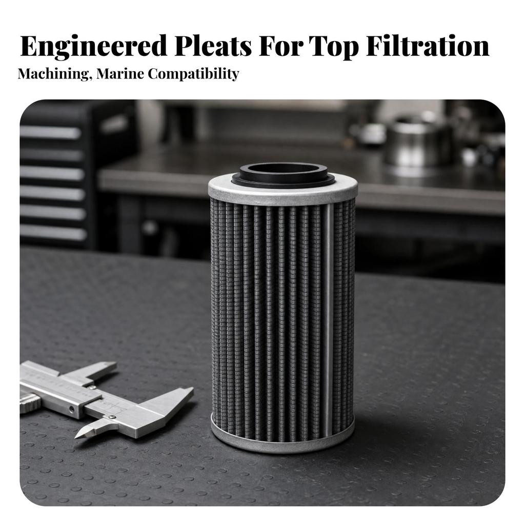 Oil Filter OEM Specification Cylindrical Marine High-Efficiency