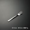 Stainless steel square handle western tableware knife fork spoon gift C007 multi-specification cloth wheel polishing steak knife