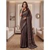 New Launch Ajrak Print Designer Saree Collection