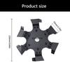 Universal Rotary Cutter Blade For Grass Trimmer Strong 65 Manganese Steel Construction Easy To Install Mower Accessories