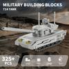 782pcs Truck Tank MilitMilitary Vehicle Puzzle Model Hummer Truck Armored Car Model Assembly Kit Simulated Toys For Boy Gift