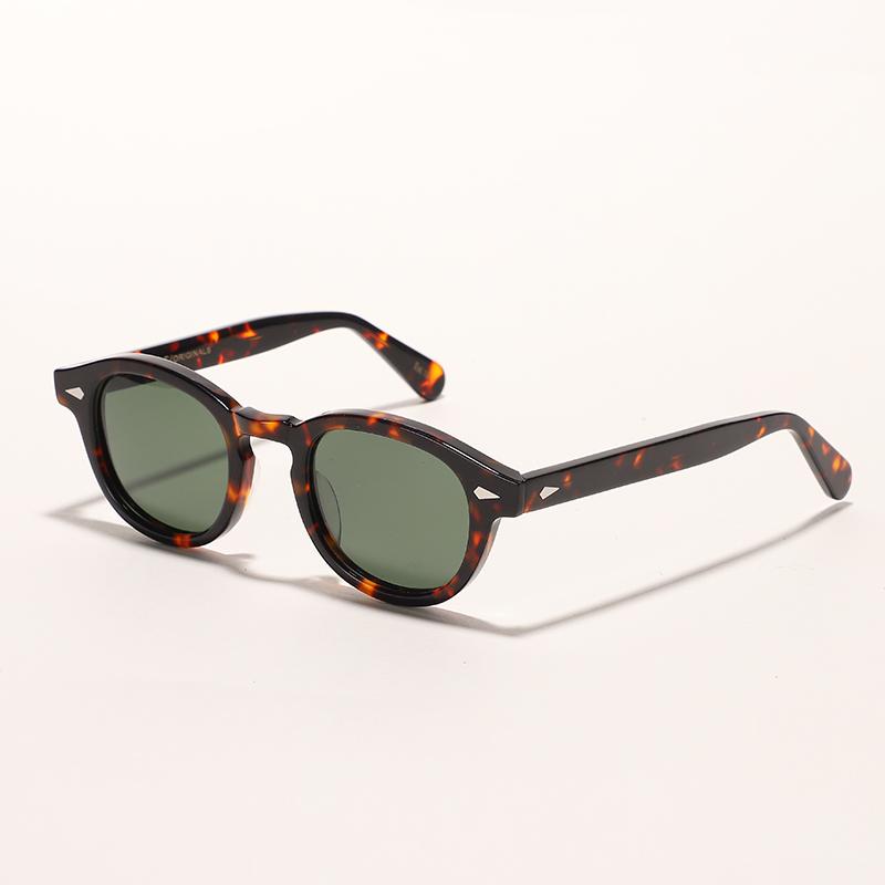 Retro Johnny Depp Sunglasses Men Women Polarized Sun Glasses Brand Vintage Acetate Frame For Male Eyeglasses Eyewear
