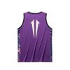 Anta Basketball Series Kyrie Series Letter Round Neck Comfortable Breathable Versatile Basketball Vest Men Vests Water-Chestnut-Purple 172521115-4