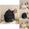 Cute Pu Cartoon Backpack Perfect For School Hiking And Everyday Use For Kids And Teens