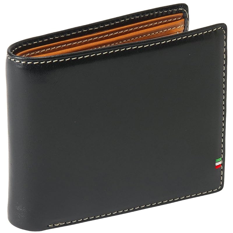 

[Golbe] Italian leather smart bifold wallet (black)