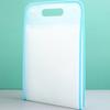 2Pcs Plastic Accordion File Folder Multipurpose Receipt Organizer with Dividers for A4 Files Currency Tickets Coupons Office