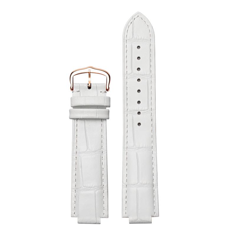 Blue Balloon Uhrenarmband aus echtem Leder für Damen und Herren, wasserdicht, hochwertiges Rindsleder, konvexe Oberfläche