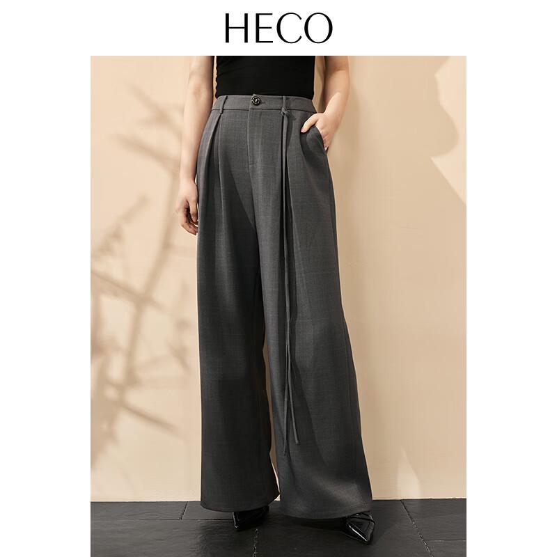 HECO Autumn/Winter Wide-Leg Suit Pants