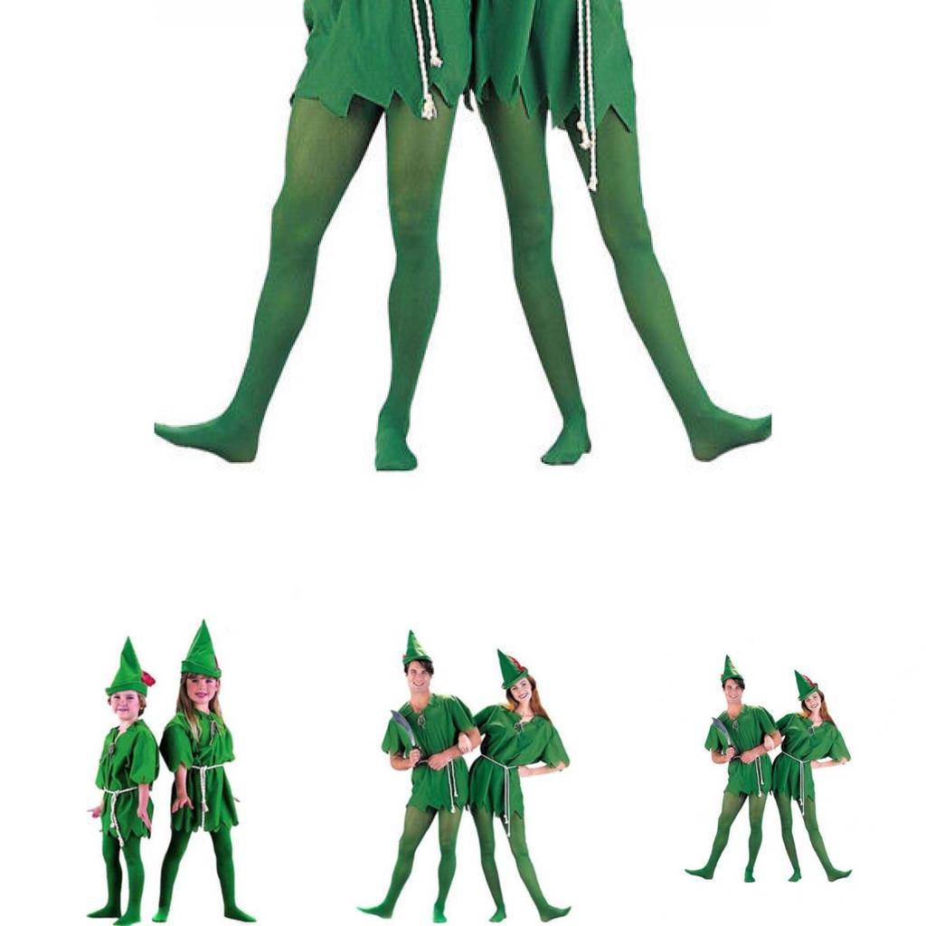 Disfraz de Cuento de Peter Pan Robin Hood de Calidad Premium para Hombre Mujer Unisex para Fiesta