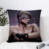 Muscle L-Leon Kennedys Pillow Case Plush Fabric Soft Pillowcase Double Sided Print Sofa Cushion Cover Throw Pillow Cover