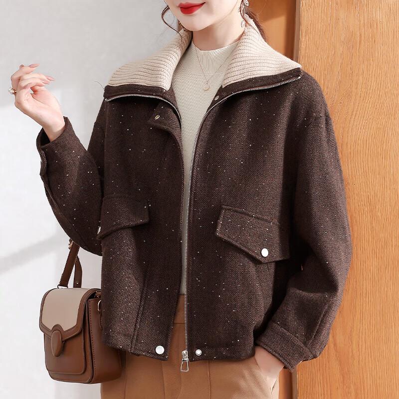 

Xuexi Женский осенний элегантный тренч с лацканами 3XL