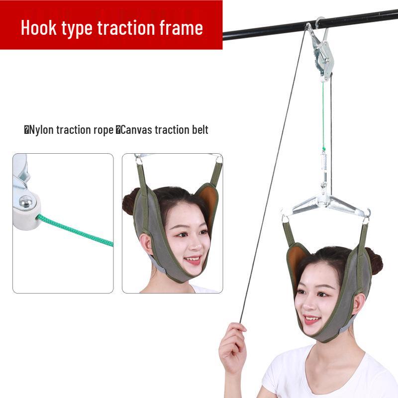 

Бытовое нашее устройство для комфорта и коррекции шеи, подвешиваемое на дверь