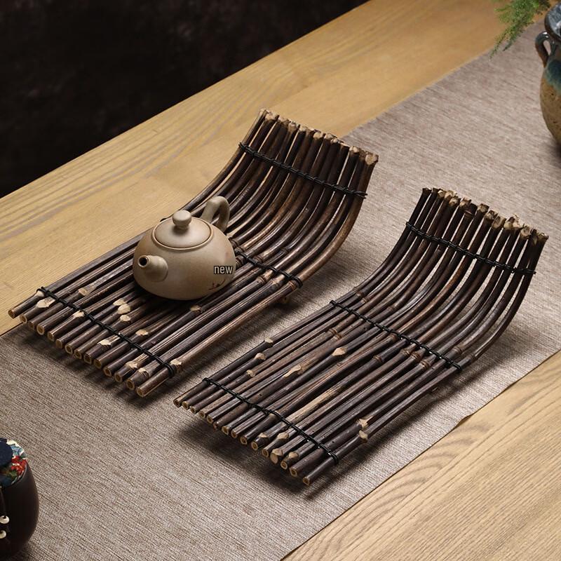 Japanese Style Handmade Bamboo Tea Tray