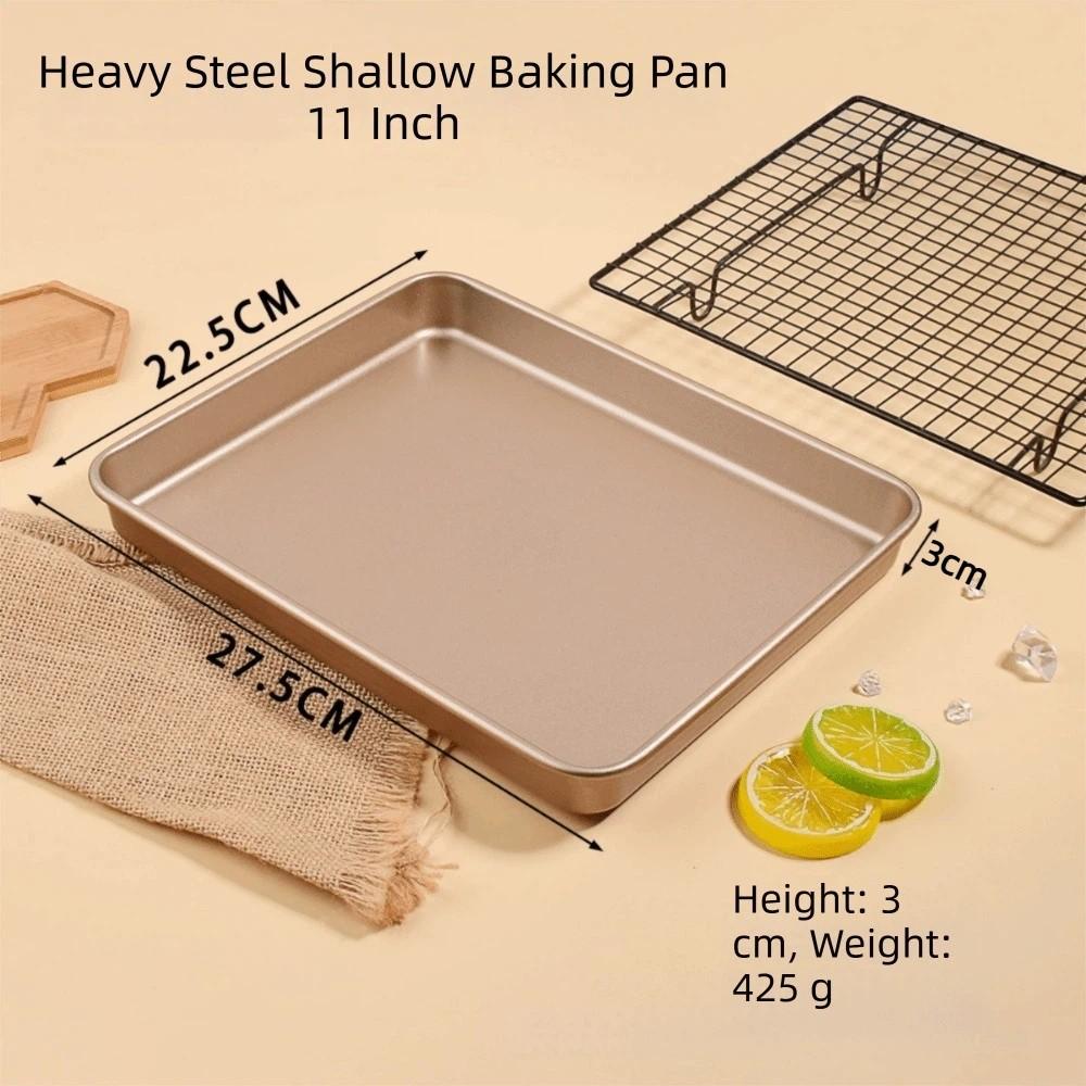 Non-Stick Square Baking Pan Thickened Carbon Steel Bakeware Tools Cake Mold Tray Cake Baking