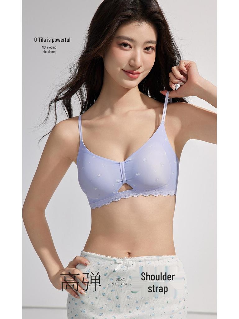 Japanese Floral Hyaluronic Acid Bra for Southeast Asia, Europe, and America