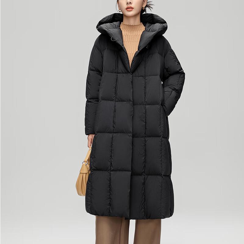 Yalu RS Women's Long Warm Hooded Down Jacket