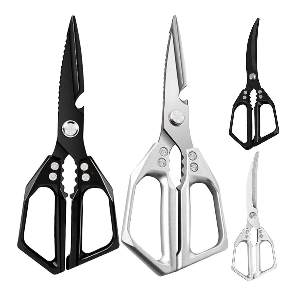 Kitchen Shears Stainless Steel Food Scissors Heavy Duty Utility Cooking Shears For Turkey Poultry Processing Fish Crab Crack