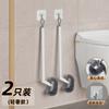 Toilet brush No dead ends Household wall hanging toilet washing Bathroom artifact Light luxury High sense Long handle toilet cleaning brush