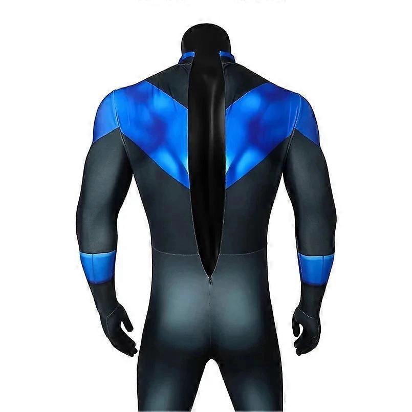 Film Nauwkeurig Batman Red Hood Nightwing Cosplay Pak Bodysuit Superheld