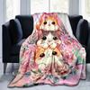 1pc Three Cute Cats Ideas Blanket, Softs for Bed Couch Sofa,  Living Room, Travel, Camping, Car Blankets