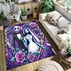 1PC The Nightmare Before Christmas Rug - Home Decoration Carpet For Living Room Bedroom Flooring Computer Chair Area Rug