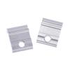 2020 3030 4040 European Standard Aluminum Profile Fixing Parts Side Panel Bracket Accessories Sliver
