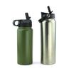 American-Style Large Capacity Stainless Steel Thermos - Portable Outdoor Sports Water Bottle