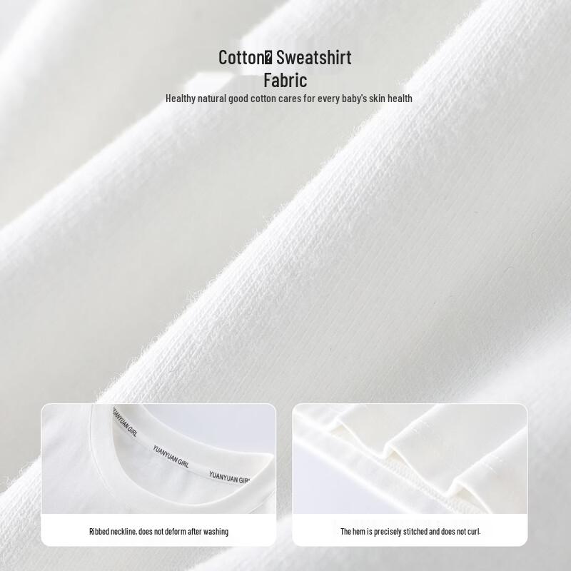 Sommer-T-Shirt für Mädchen mit Pilzdruck, kurzärmlig