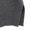 Rene Made in Japan Misto Lana Maglia a Manica Lunga Taglio 34 Grigio Donna Usato
