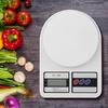 10kg Capacity Electronic Food Scale White Baking Scale Digital Kitchen Scale  Cooking Baking