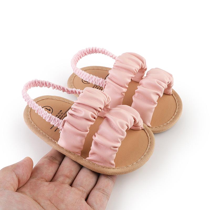 Sandali da Spiaggia Morbidi per Bambine Estate 2025 - Scarpe da Esterno Pigre a Fascia Singola per Bambini