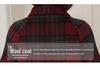 Women's Red Plaid Wool Coat - Korean Style, Autumn/Winter 2025, Double-Sided for Middle-Aged and Elderly