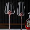 Jingshan Rose Gold Wine Glass Set