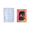 Semi-stereoscopic Flower Photo Frame Ornaments Silicone Mold for Jewelry Making
